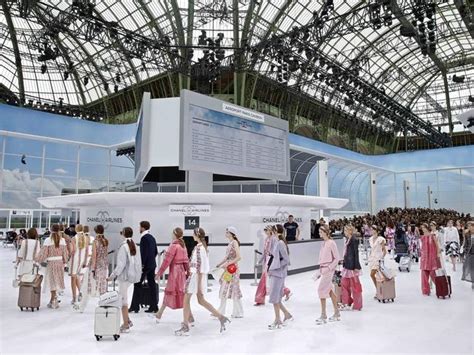 chanel's airport show